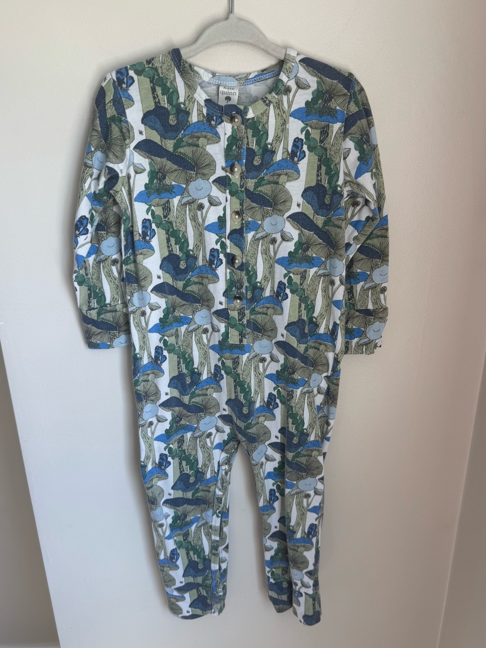 Kate Quinn Mushroom Print Romper Size 2T